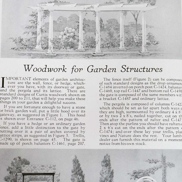 Vintage First Edition Book: Architectural Interior and Exterior Woodwork Standardized