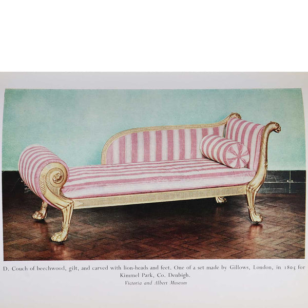 Vintage Book: Regency Furniture, 1800-1830 by Clifford Musgrave