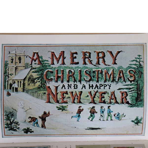 Vintage Book: The History of Christmas Card by Georges Buday