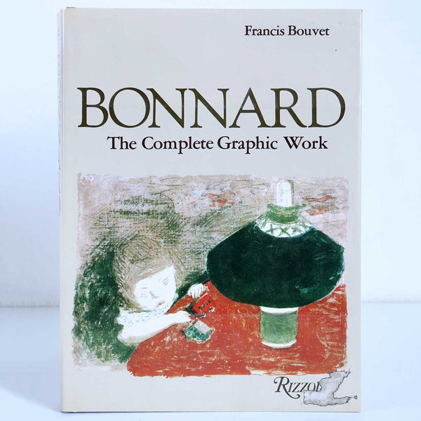 Vintage Art Book: Bonnard, The Complete Graphic Work by Francis Bouver
