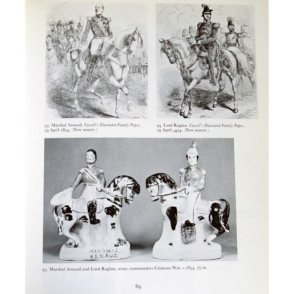 Vintage Book: The Victorian Staffordshire Figure, A Guide for Collectors by Anthony Oliver