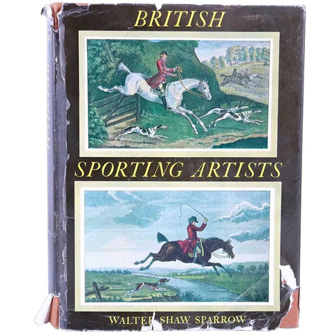 Vintage Book: British Sporting Artists by Walter Shaw Sparrow