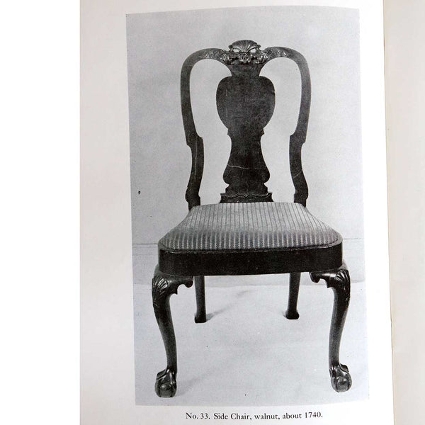Exhibition Catalog Book: Furniture By New York Cabinetmakers 1650 to 1860 by Isabelle V. Miller