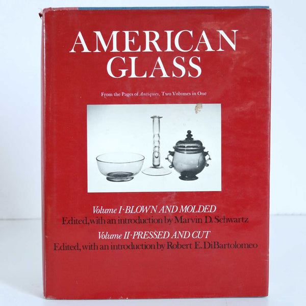 Vintage Book: American Glass, Volumes I and II by Marvin D. Schwartz