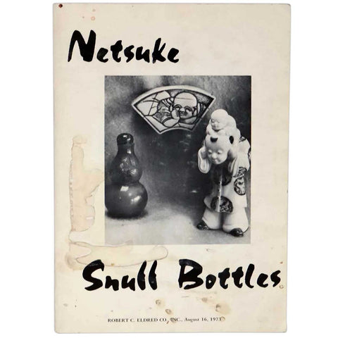 Vintage American Auction Catalog Book: Nestuke Snuff Bottles