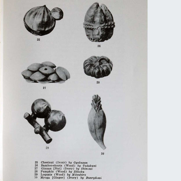 Vintage Book: Netsuke by F. M. Jonas