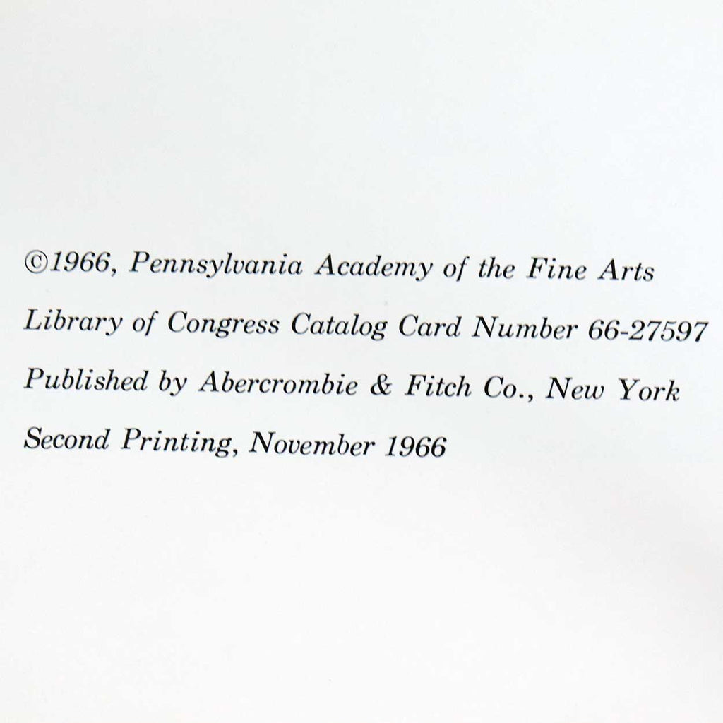 Pennsylvania Academy of Fine Arts Exhibition Catalog Andrew Wyeth