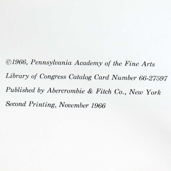 Pennsylvania Academy of Fine Arts Exhibition Catalog: Andrew Wyeth