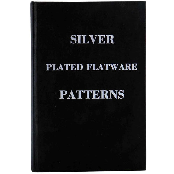 Vintage Signed Book: Silver Plated Flatware Patterns by Fredna H. Davis & Kenneth K. Diebel