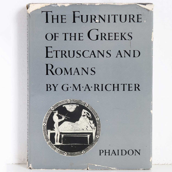 Vintage Book: The Furniture of the Greeks Etruscans and Romans by G. M.A. Richter