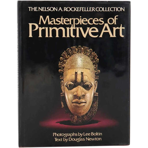 Vintage First Edition Art Book: Masterpieces of Primitive Art by Douglas Newton