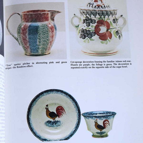 Book: Spatterware and Sponge, Hardy Perennials of Ceramics by E. F.  & A. F. Robacker