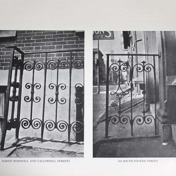 Vintage Book: Colonial Ironwork in Old Philadelphia by Philip B. Wallace