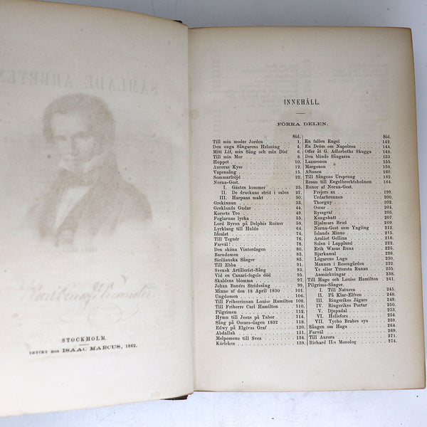 Swedish Book: Samlade Arbeten by Karl August Nicander