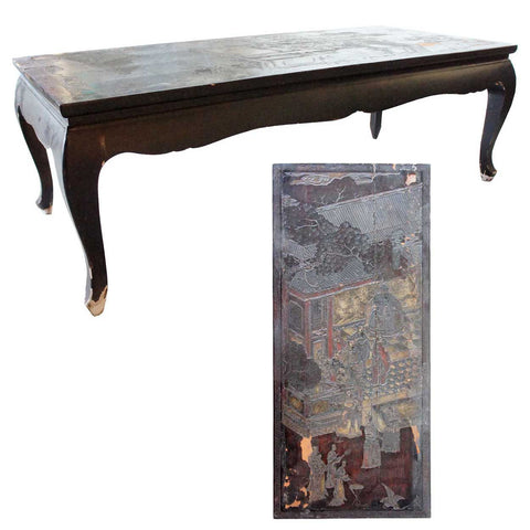 Chinese Lacquered Cocktail Table