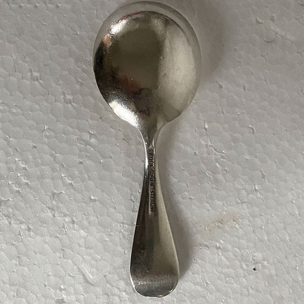 American S. Kirk & Son Sterling Silver Repousse Baby Spoon