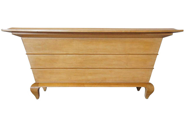 French Modernist Pearwood Low Cocktail / Coffee Table
