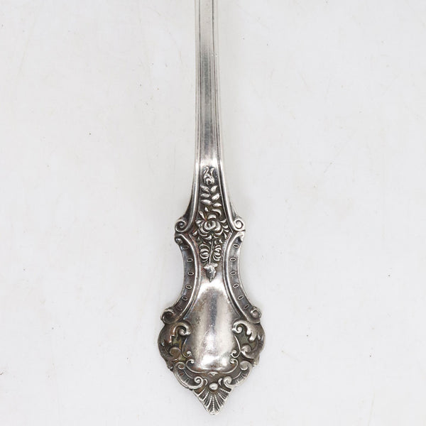 Two American Manchester Silver Co. Sterling Silver Jelly / Preserve Spoons