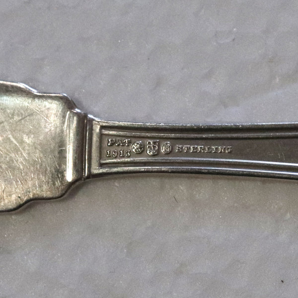 Set 12 American Gorham Sterling Silver Etruscan Pattern Butter Knives