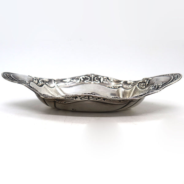 American Gorham Art Nouveau Sterling Silver Repousse Bon Bon Bowl