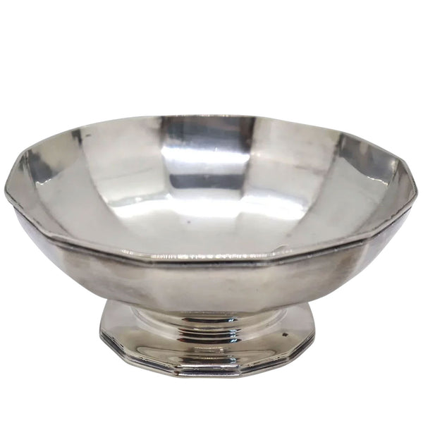 Small American Frank W. Smith Sterling Silver Footed Serving Bowl