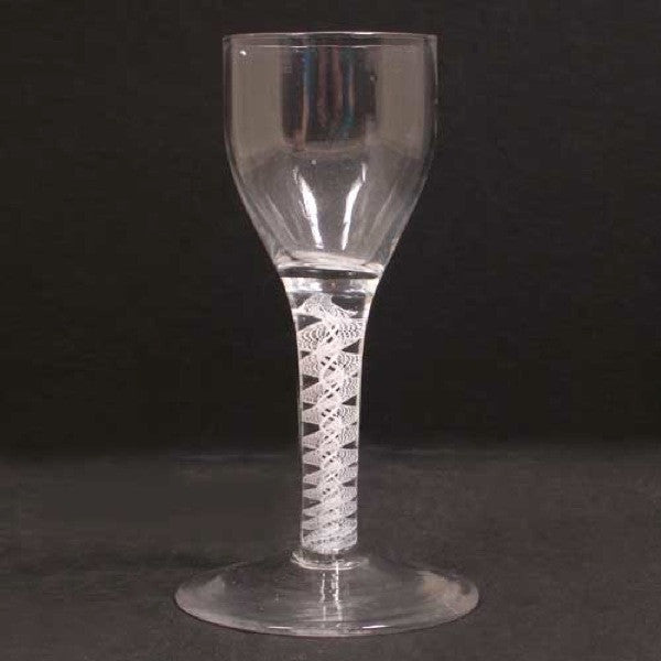 Early Double-Series Cotton Twist Stem Wine Glass
