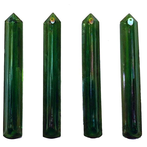Set of Four American Tiffany Studios Art Glass Lighting Prisms