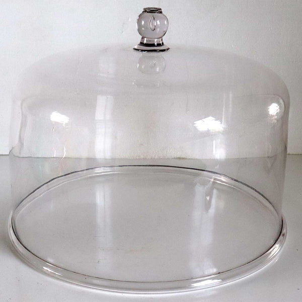 Very Large American New England Sandwich Glass Cake Dome Cover