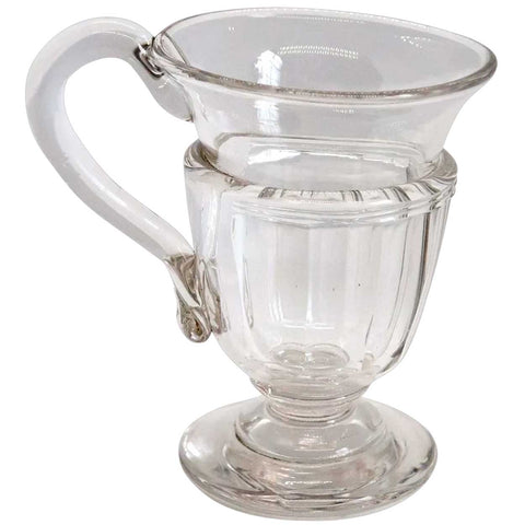 English Georgian Cut and Blown Clear Glass Custard/Syllabub Dessert Cup