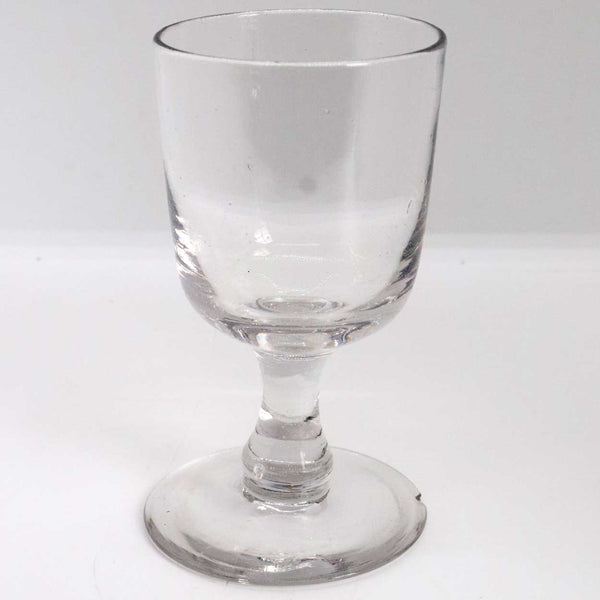 English Georgian Glass Wine Goblet