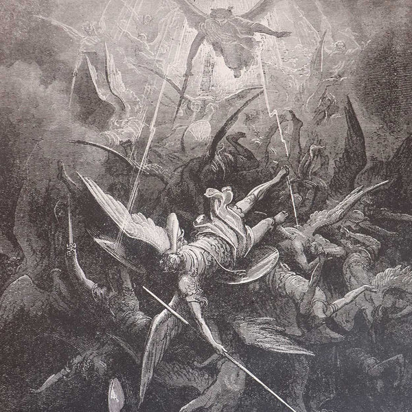 Book: Paradise Lost by John Milton and Illustrator Gustave Doré