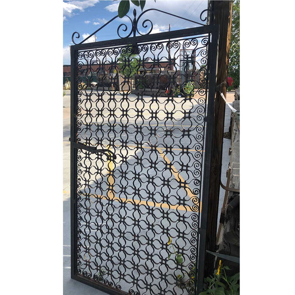 American Winslow Brothers Wrought Architectural Iron Gate / Elevator Grille