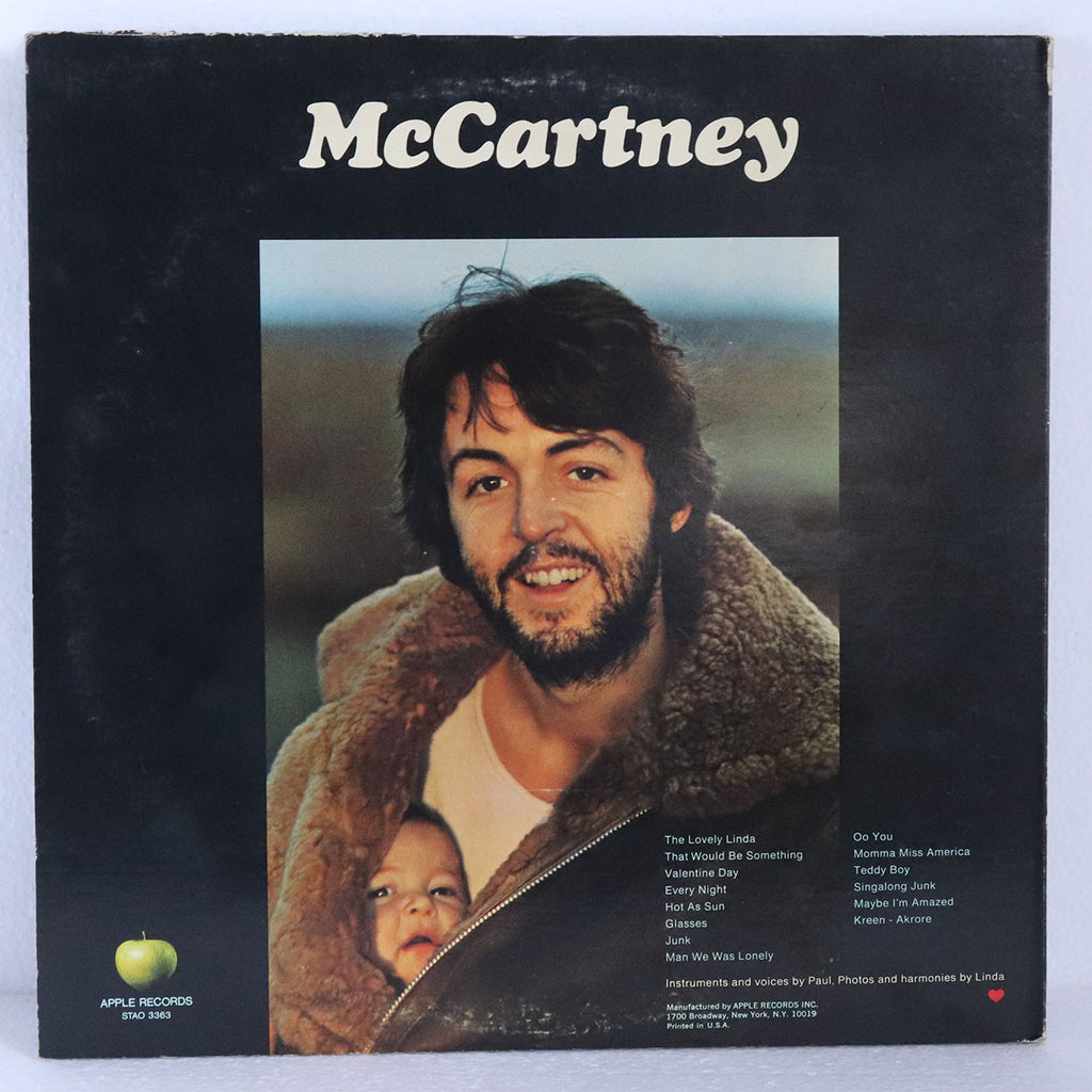Vorlage: Vintage PAUL MCCARTNEY First Press Vinyl Record Album, McCartney Vintage PAUL MCCARTNEY First Press Vinyl Record Album, McCartney Motiv