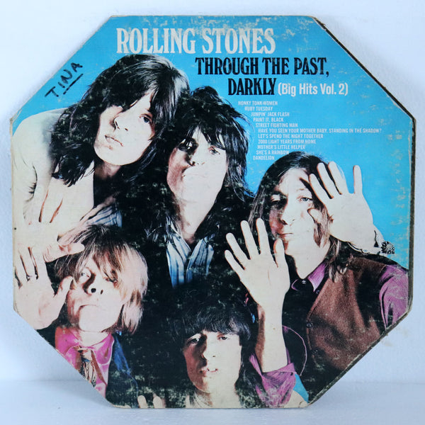 Vintage ROLLING STONES Vinyl Record Album, Through the Past Darkly (Big Hits Vol. 2)