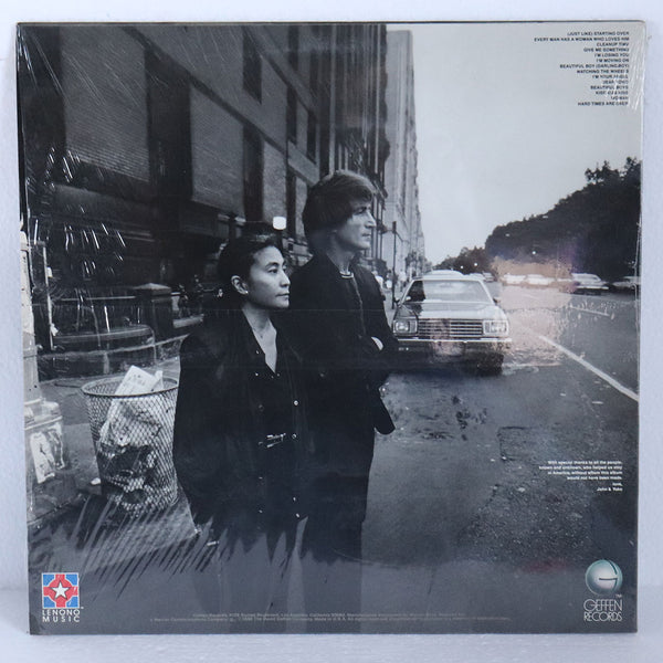 Vintage JOHN LENNON & YOKO ONO Vinyl Record Album, Double Fantasy