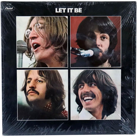 Vintage THE BEATLES Vinyl Record Album, Let it Be