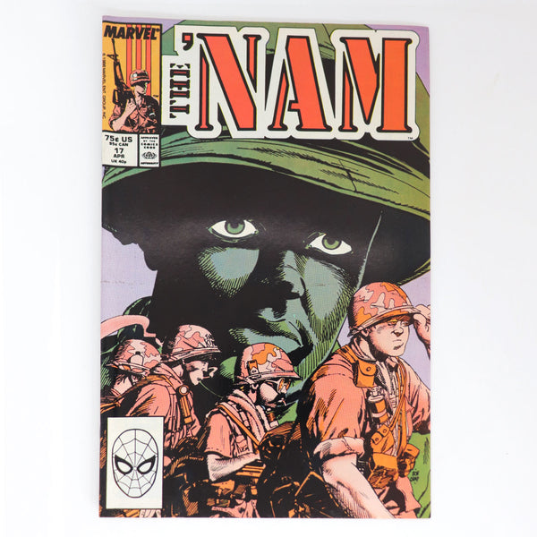 Collection of (27) Vintage Marvel Comics The 'Nam Comic Books