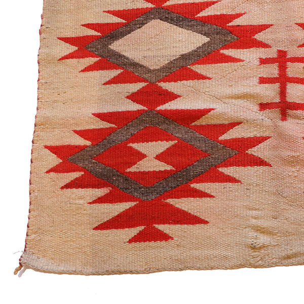 Native American Navajo Geometric Transitional Rug