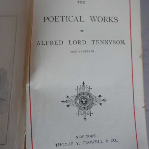 Book: The Poetical Works of Alfred Lord Tennyson