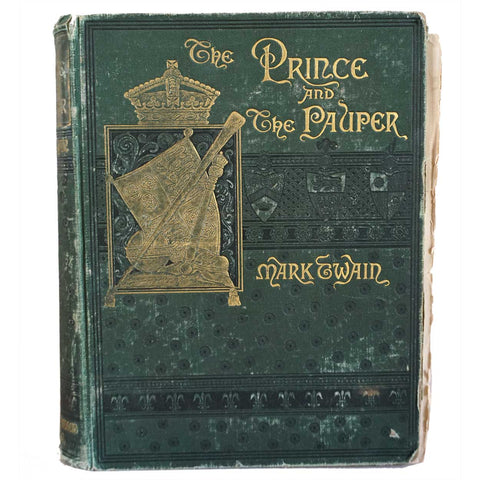 First Edition Book: The Prince and the Pauper by Mark Twain