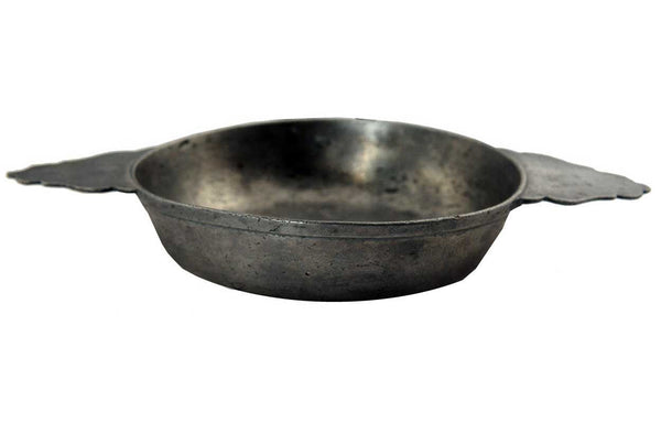 French Pewter Double-Ear Porringer / Ecuelle a Orielles