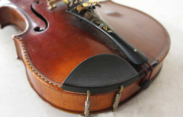 French or German Maple and Spruce Mother-of-Pearl Inlaid Violin