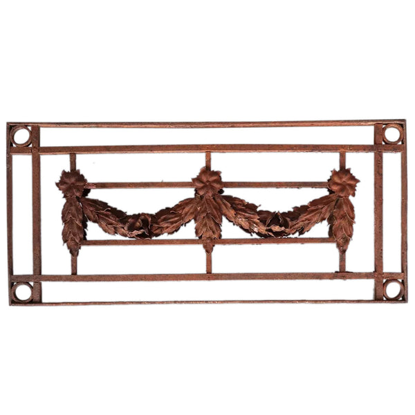 Hand Forged Iron Architectural Transom Grille