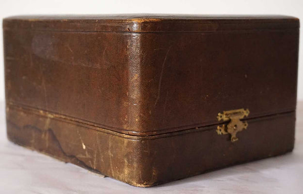 Small Ancient Pottery Mask with Case