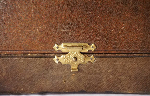 Small Ancient Pottery Mask with Case