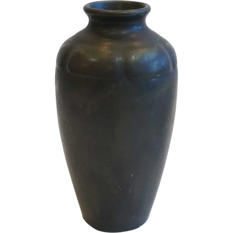 American Rookwood Arts and Crafts Dark Glaze Pottery Bud Vase