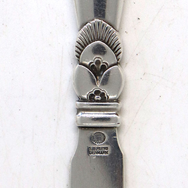 Danish Georg Jensen Sterling Silver Cactus Pattern Flatware [80 pieces]