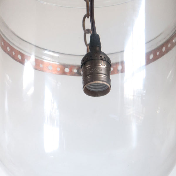 English Regency Style Glass One-Light Hall Lantern