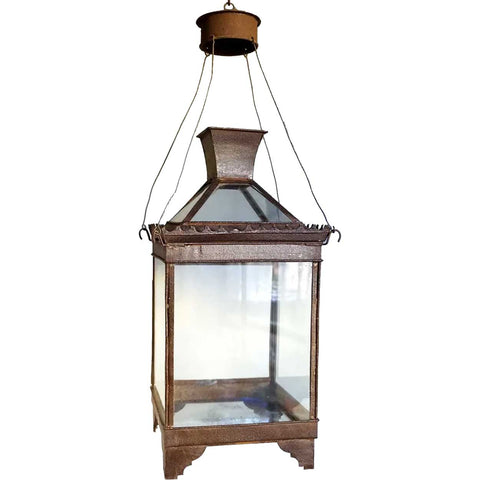 Anglo Indian Toleware Hanging Lantern