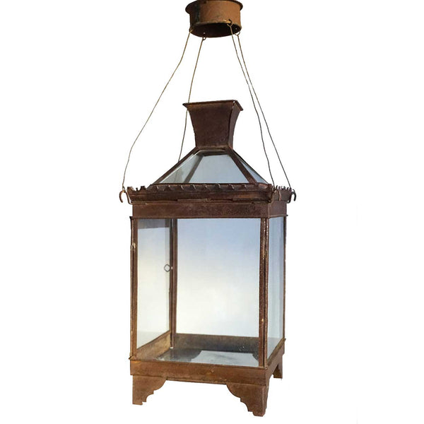 Anglo Indian Toleware Hanging Lantern